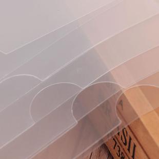 极速加厚抽d杆夹A4拉杆夹报告夹透明PP塑料文件夹长押夹资料夹办