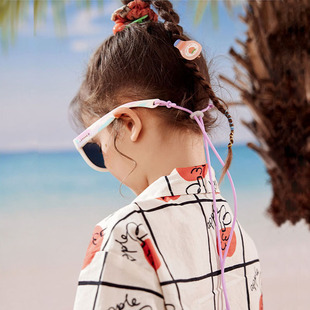 极速儿童墨镜挂绳男童女童太阳镜防丢绳防滑宝宝S眼镜防掉链挂链