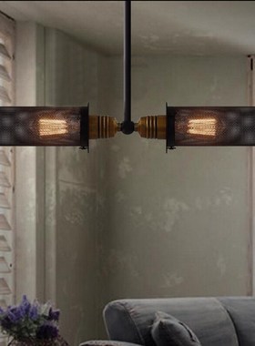 极速Norcdic Retro RH Industrial Double Side Pendant Lamp Met