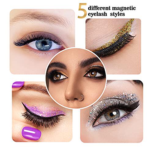 新品Magnetic Eyelashes with Eyeliner KiJt  Magnetic Lashes 5 - 封面