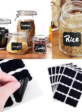 极速32apcS BLacKBoaRd Spice eR ReuSaBLe Jam JaR LaBeLS Kitch