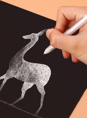 极速1pc Jaepan Sakura Gelly Roll White Gel Ink Pen 05/08/10