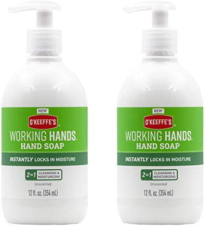 新品OKeeffges Working Hands Moisturizing Hand Soap  12 Oun