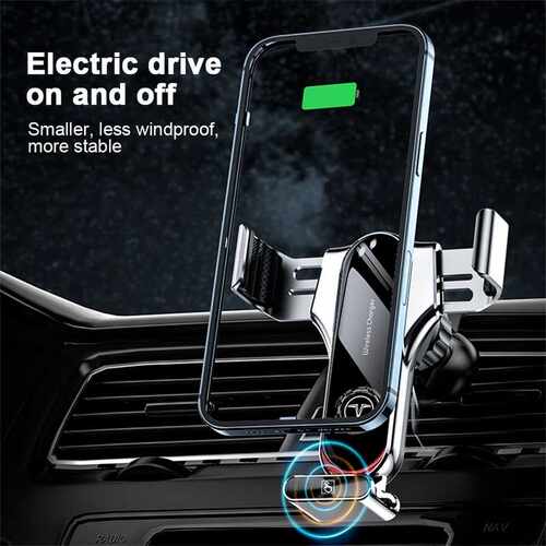 新品15W Magnetic Car Wireless Charger Air Vent Mount YPhone