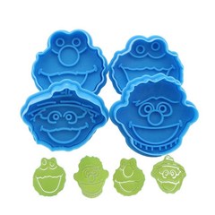 极速Useful  Sale 3D Sesame Street ElmGo Cookie Cutter Biscui