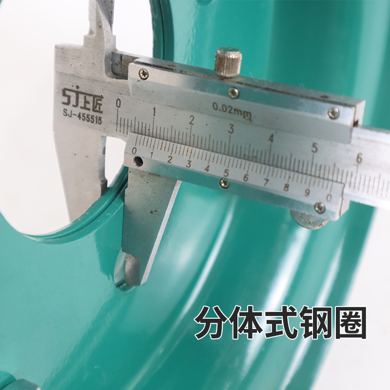 极速3.00 4.00-8四孔分x体一体钢圈 工地电动三轮车轮毂手推车轮