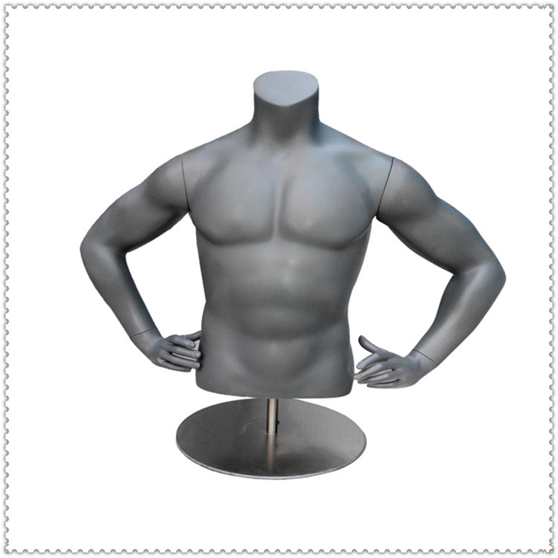 极速男女半身肌肉运动模特道具模特架子玻璃钢人台服Y装店模特展