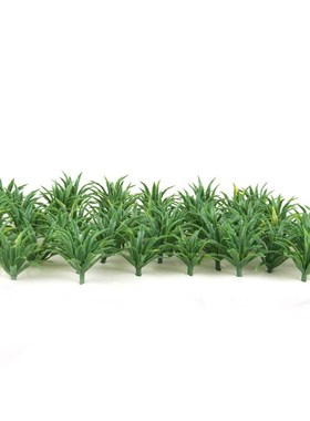 极速50apcs Model e Bushes, Forest Greenery Plants 1:100 Scal