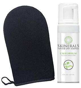 新品Skinereals Californium Self Tanner Mousse with Tanning A