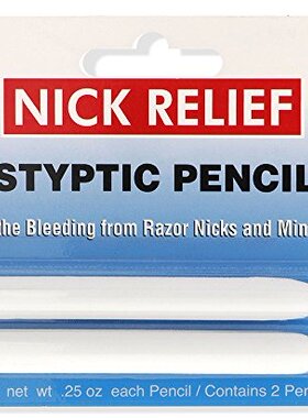 新品Clubman Woltra Nick Relief Styptic Pencil  0S.25 oz (2 P