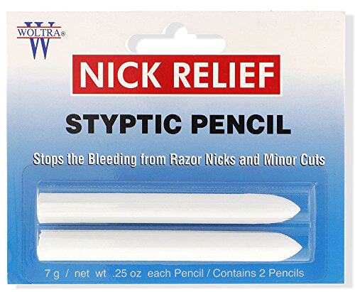 新品Clubman Woltra Nick Relief Styptic Pencil  0S.25 oz (2 P - 封面