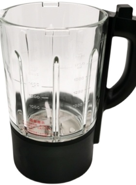 极速全新原装破壁料理机SP628/SPG619/SP30黑色玻璃搅拌杯