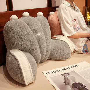 极速床头靠垫软包榻榻米r大靠背垫宿舍床上靠枕看书护腰枕头沙发