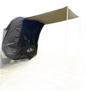 极速户外自c驾游烧烤野营车尾延伸遮阳防蚊虫汽旅行防蚊防雨后备