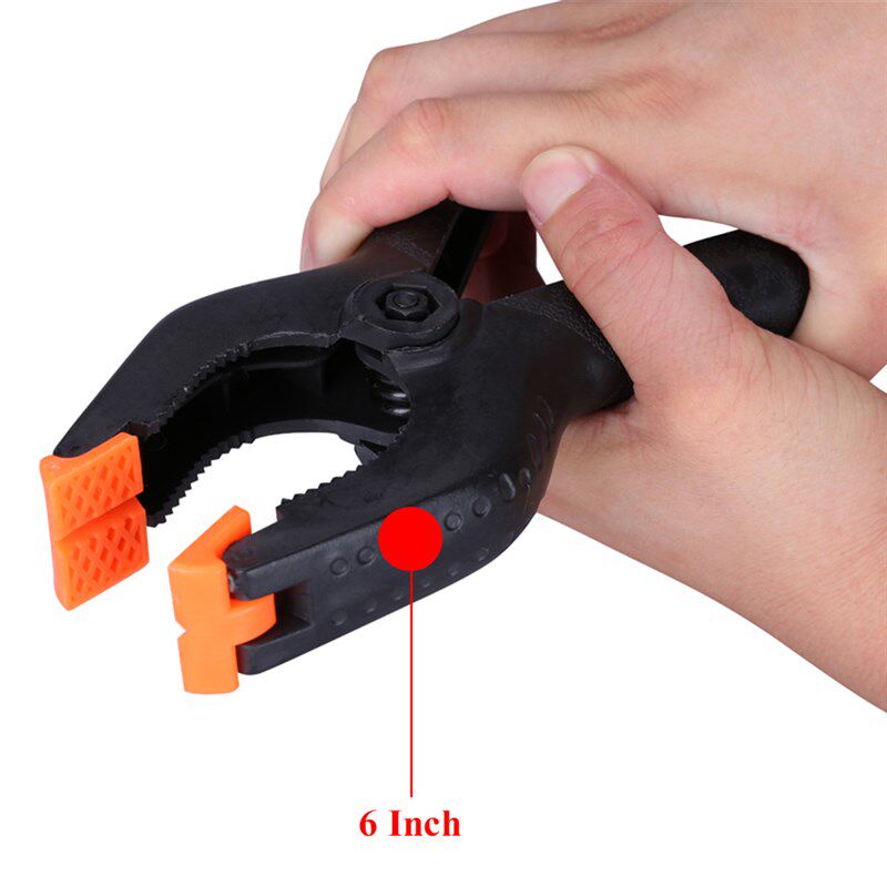 新品2/3/4/6/9inch Adjustable Plastic SpJring Clamps for Wood