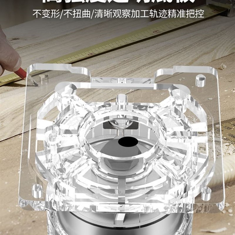 极速。电a动修边机铝塑板开槽机木工神器工具大全万用宝大锣机雕