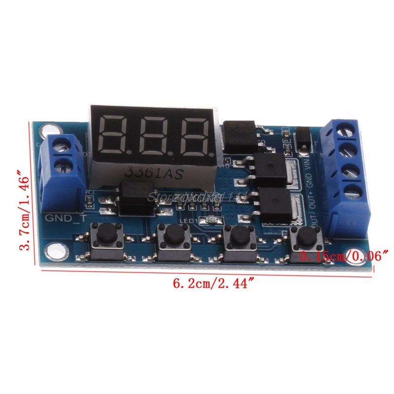 新品Trigger Cycle Timer Delay Switch Circuit BoaTrd MOS Tube