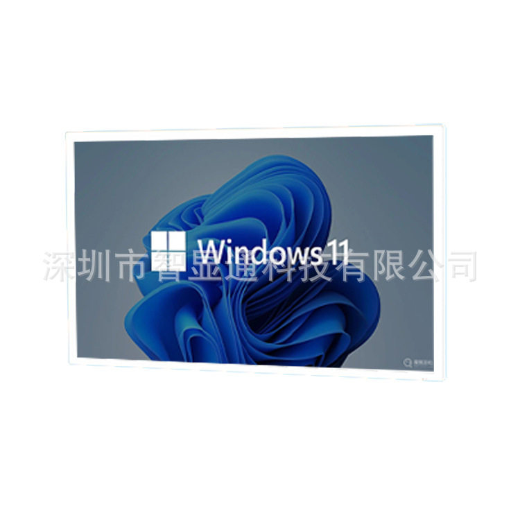 49寸白色大屏工业商用触控屏电电线扎带/束线带
