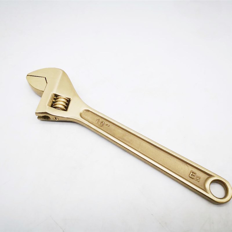 防爆铜扳手组合套装工具大开w口万能活络活口扳子铝铜防爆活动扳