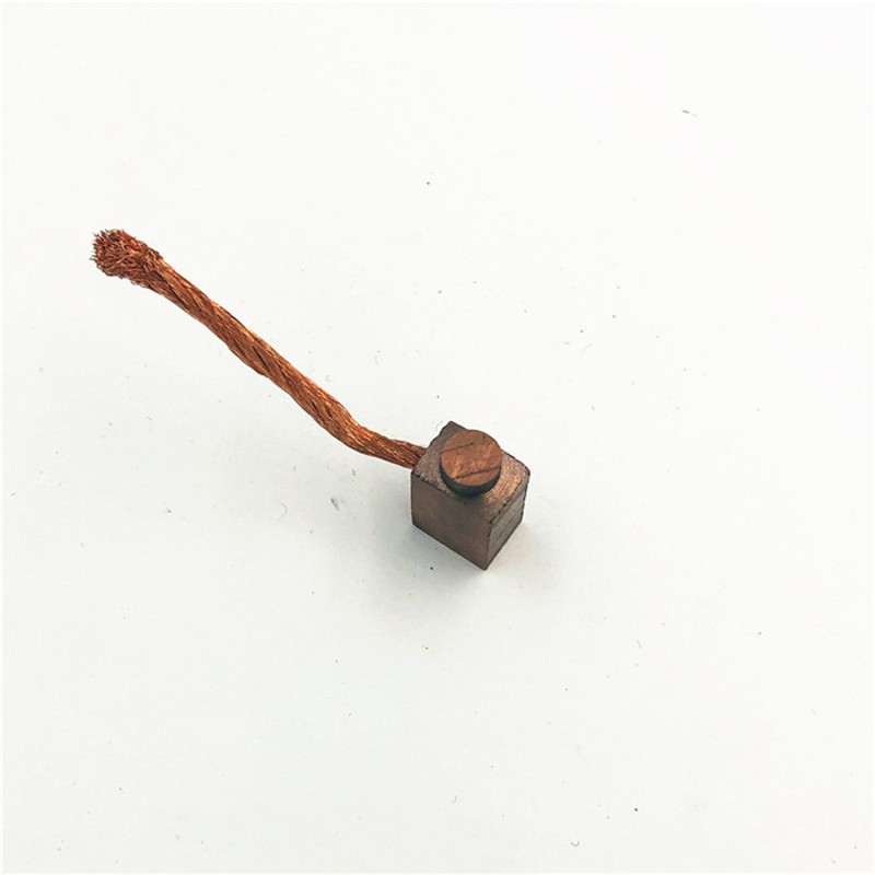 碳刷 尺寸7*10*14tmm 合铜 线长40mm 叉车电机电刷