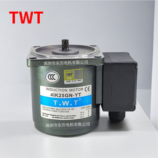 TWT东炜庭感应电机4IK25GN-YT INDUCTION MOTOR定速马达220/380V