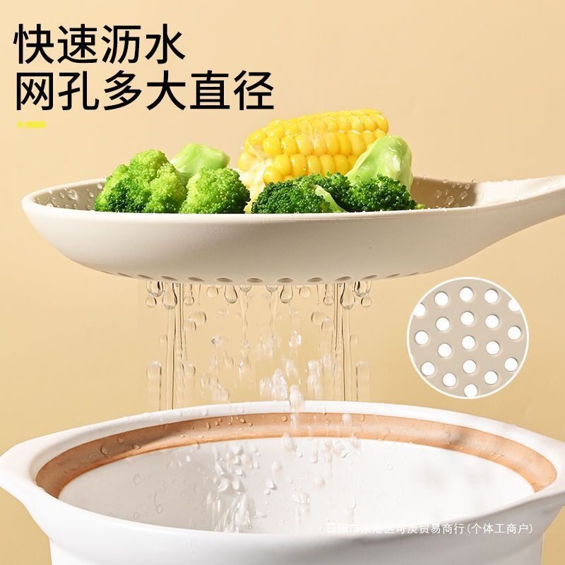 捞面条漏勺过滤网捞饺子捞勺耐高温笊篱沥水滤勺家用厨房大号包邮