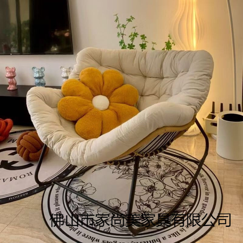 北欧轻奢超大号鸟窝摇篮椅