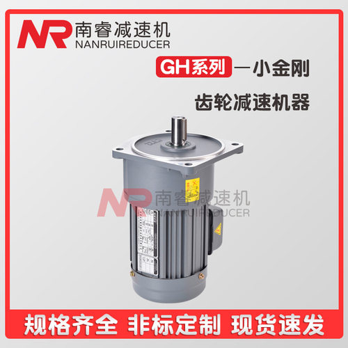 GH/GV立卧式齿轮减速电机100W200W400W750W三相交流马达