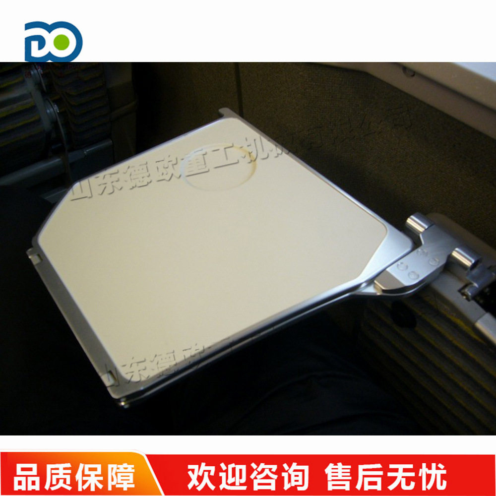 可折叠款高铁座椅小桌板 航空内饰PC餐桌板 飞机火车一等茶桌板