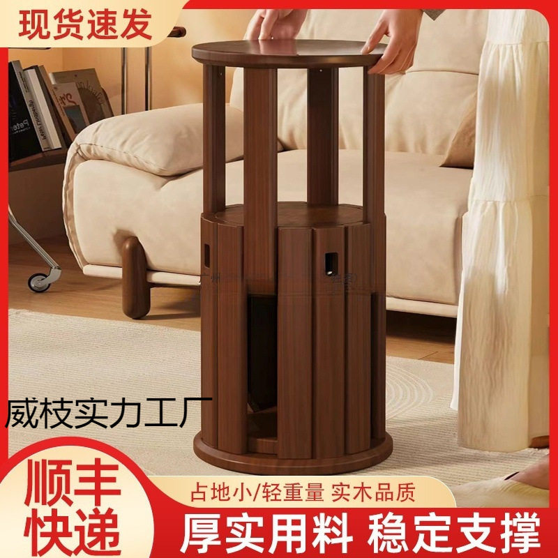 家用实木方凳叠叠组合省空间