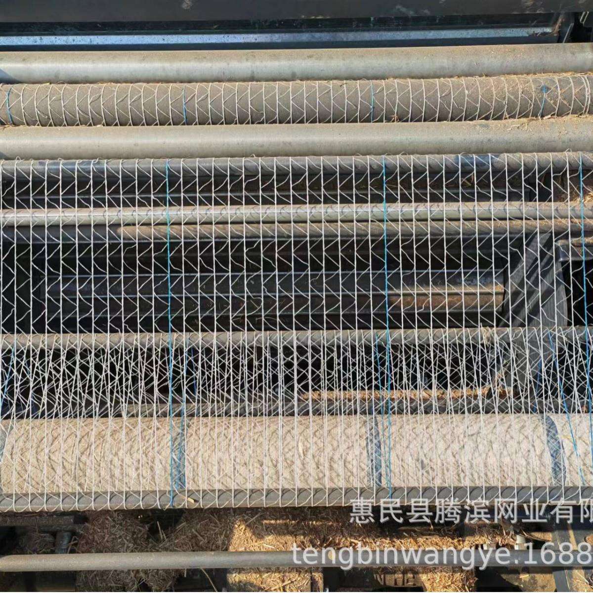 捆草网塑料拉伸包装托盘网新料抗老化拉力大牧草打包不炸小方捆