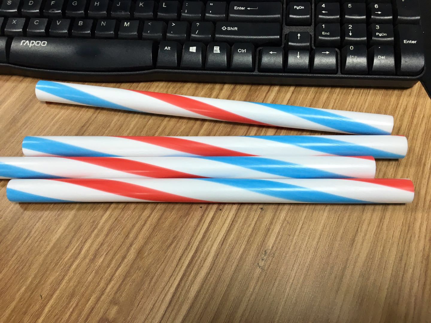 三色PP彩虹圈管材挤出生产线