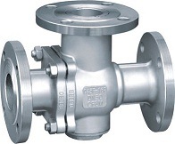 铸钢 不锈钢 T型三通球阀（STQF-AY4） Q45F