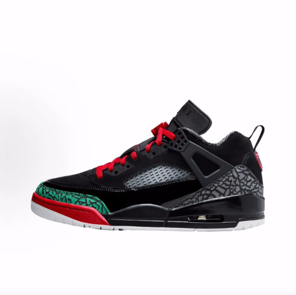 Jordan Spizike Low OG 舒适 低帮 复古篮球鞋 男款 黑红