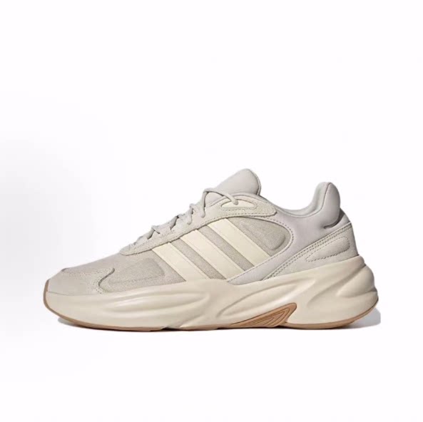 adidas neo 织物耐磨 低帮跑步鞋 男女同款