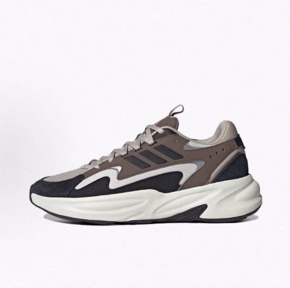 adidas neo Ozelle PU织物合成革 低帮跑步鞋 男女同款