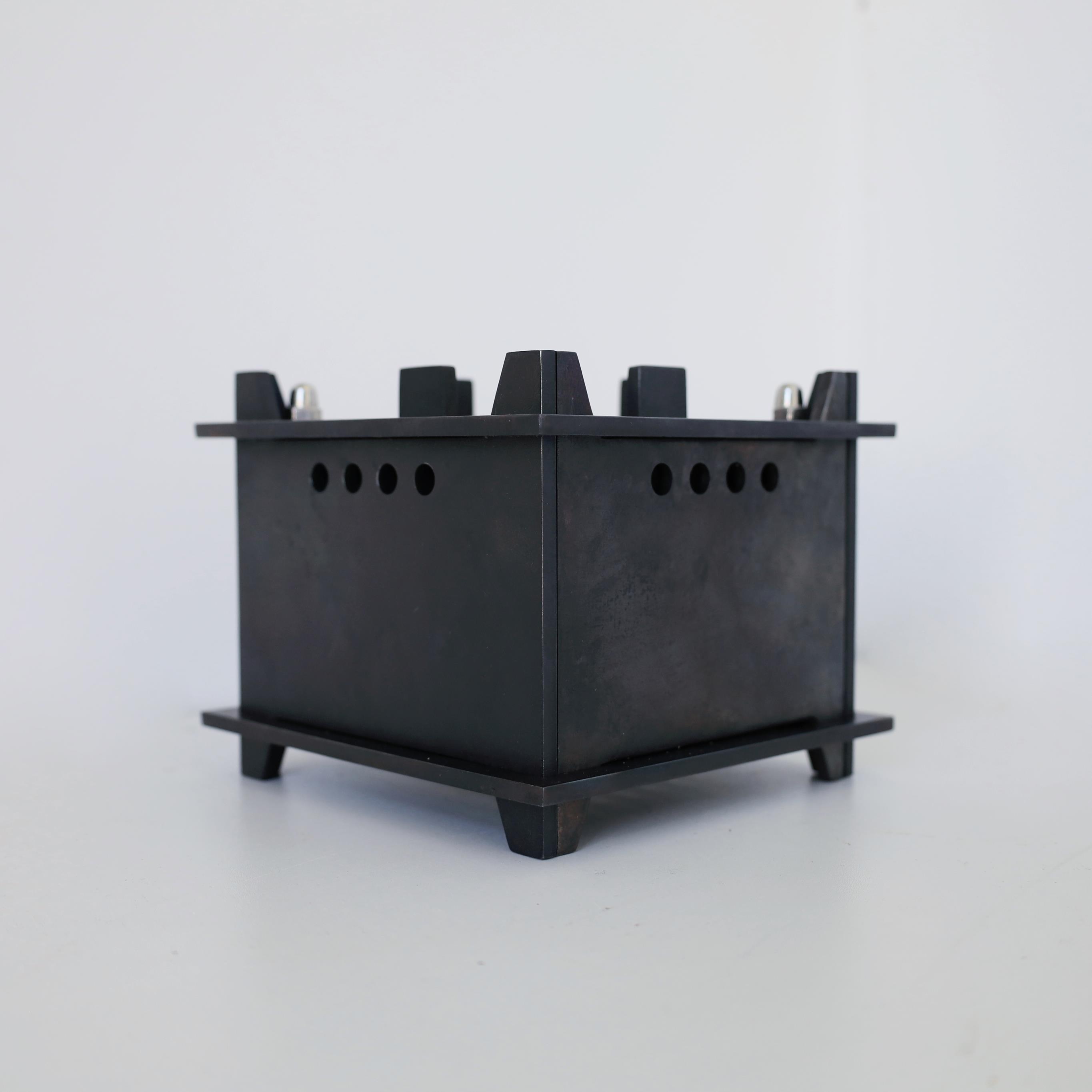 触造x卡扣 模块化可拆卸铁炉多功能加厚户外烧烤围炉煮茶家用茶炉