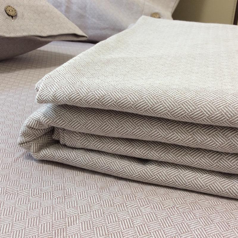 全棉加厚提花老粗布床单单件亲肤磨毛软糯保暖四件套纯棉被套简约