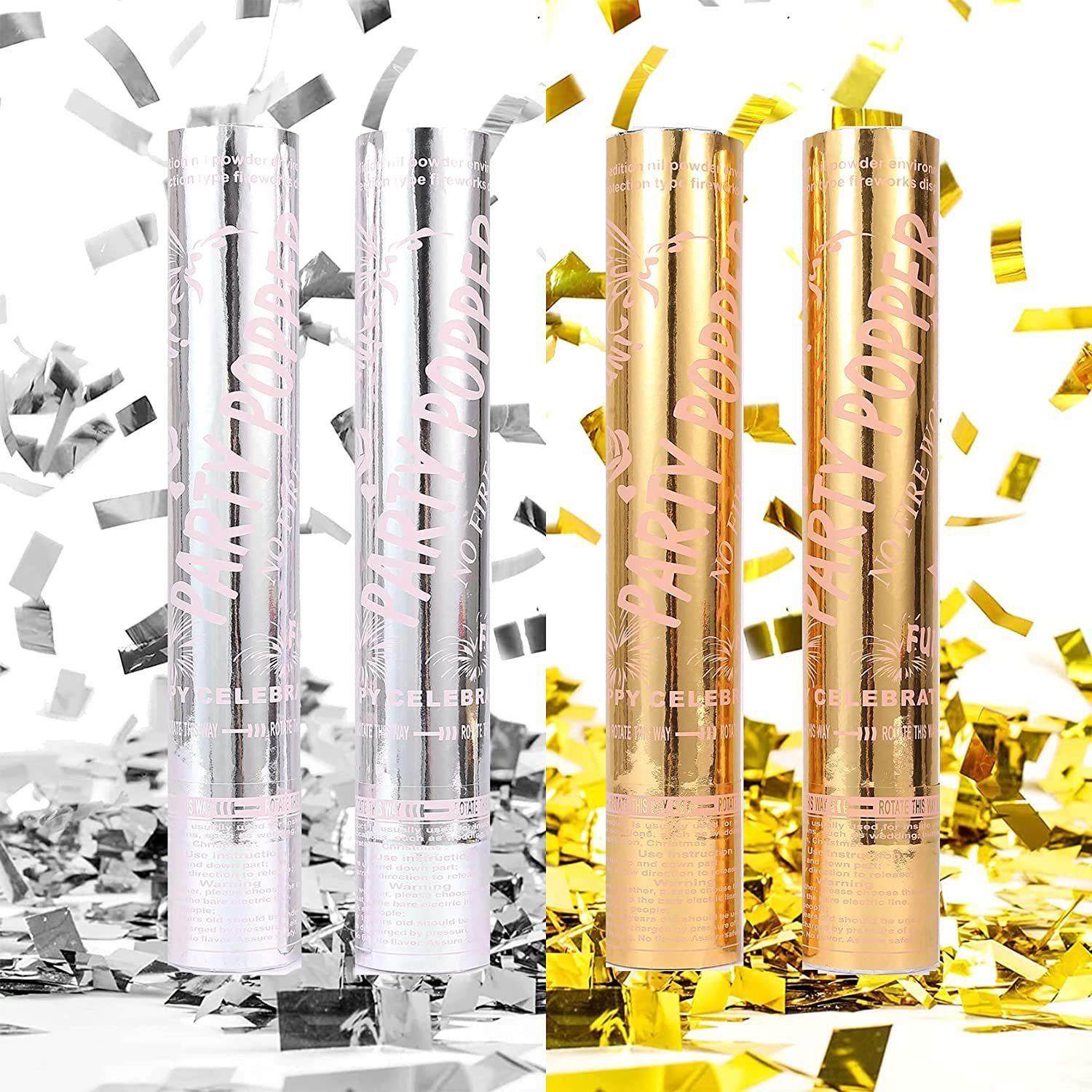 节日生日派对黄金和白银亮片五彩纸屑烟花大炮,节庆用品/礼品,节日装扮用品,淘宝优惠券,粉丝福利购,淘宝优惠卷