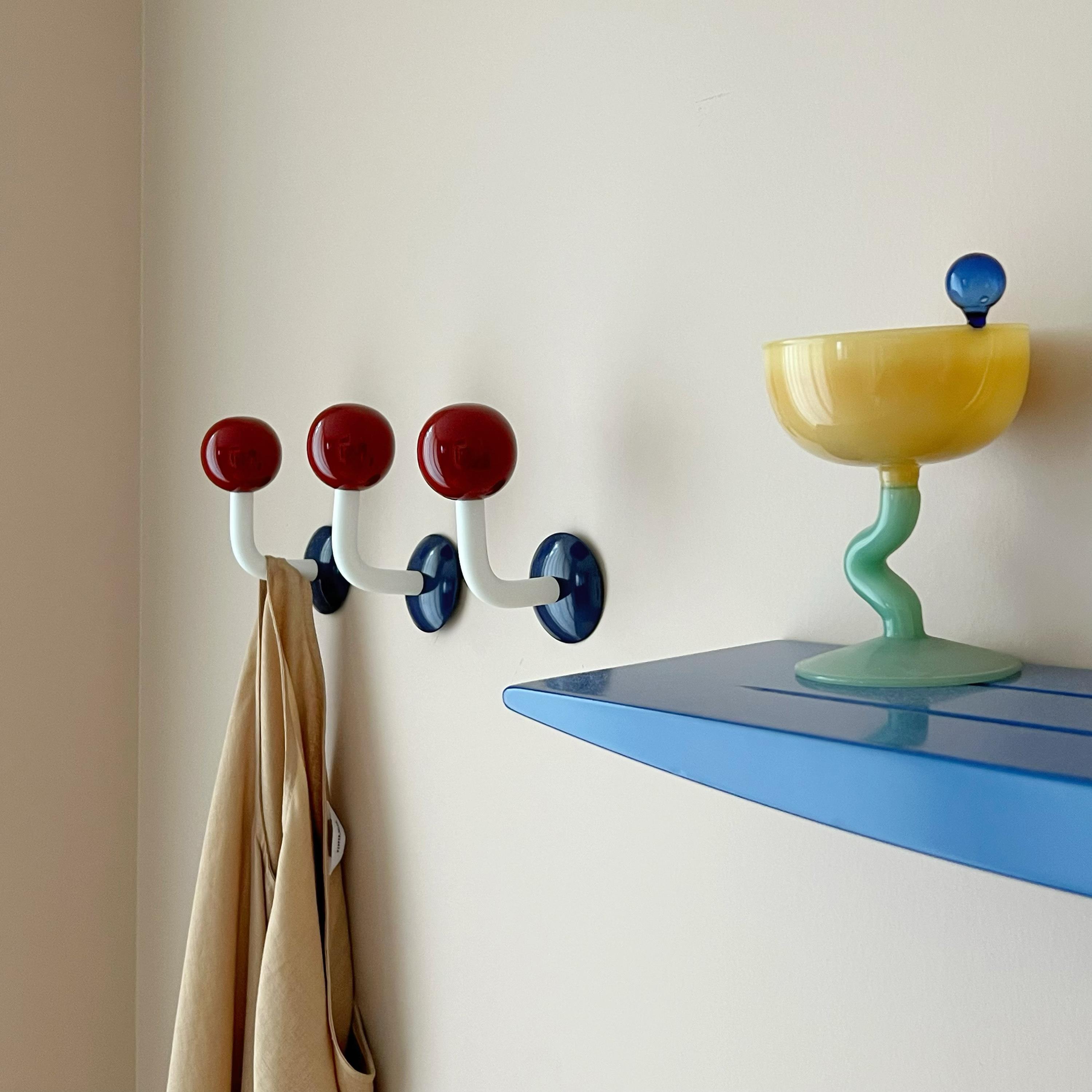 「伸出圆手」故我今我圆球戏法中古风衣帽钩柜门拉手挂钩壁挂衣架