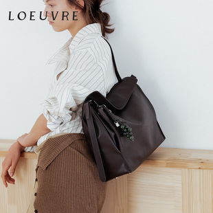 loeuvre牛皮单肩女托特包大容量潮FA5AB343 郑丽媛同款 圣诞礼物
