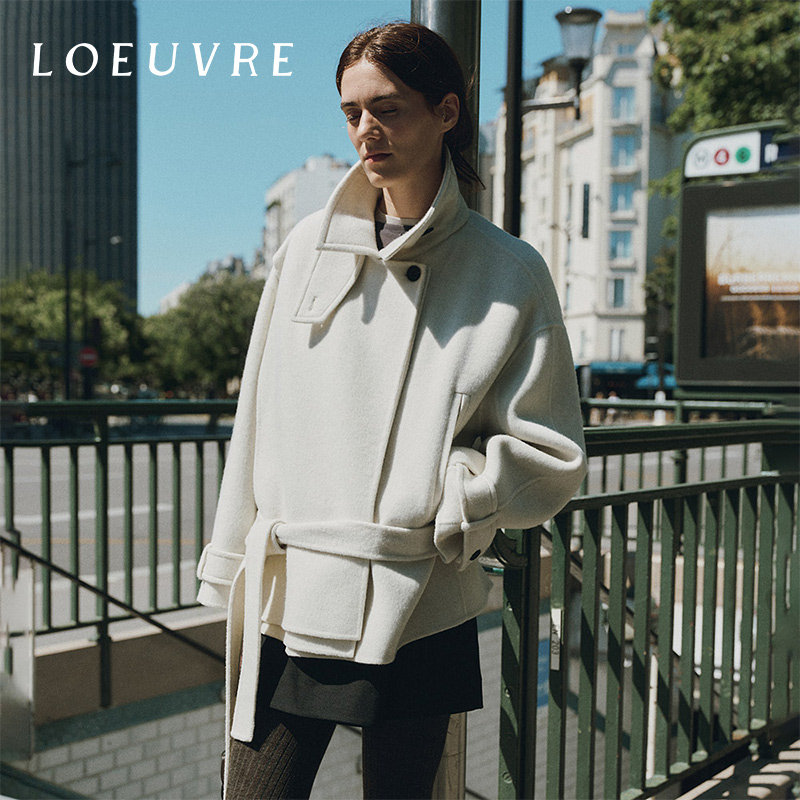 loeuvre郑丽媛/多贤同款羊毛大衣