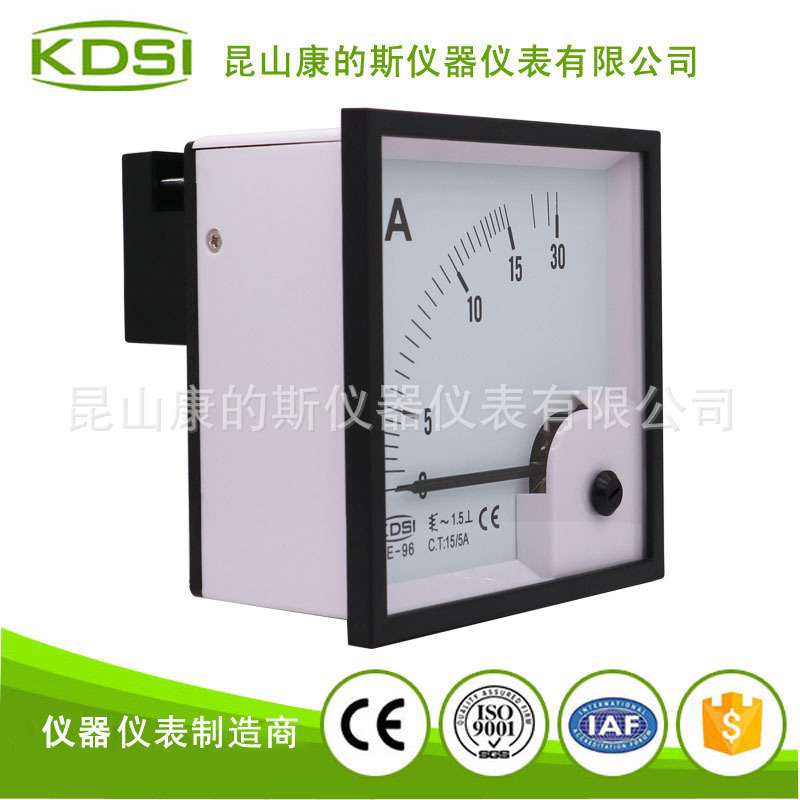 KDSI指针交流电流表头BE-96 AC15/5A大型配电柜用表工业