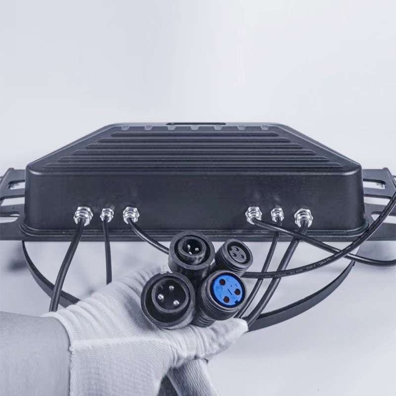 户外防水120颗10W LED双层投光灯RGBW四合一城市之光染色灯DMX512
