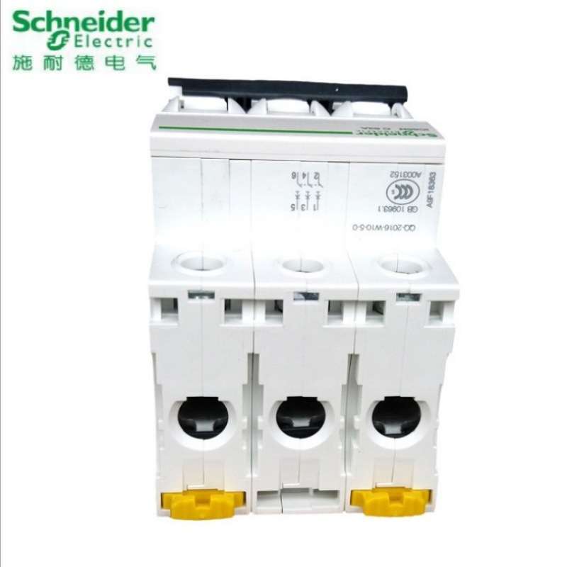 梅兰日兰Acti9微小型断路器iC65H 3P C63A微断空开A9F28363原装
