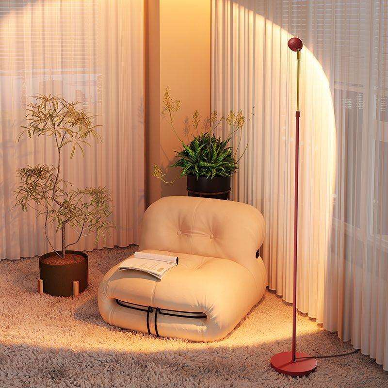 小红帽落地灯客厅沙发旁边感轻奢落地氛围灯卧室网红落地台灯