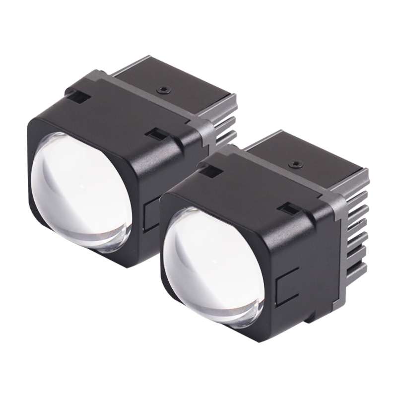 三为车灯新款SANVI小模组35W 5500K M5 1.5寸LED双光透镜大灯