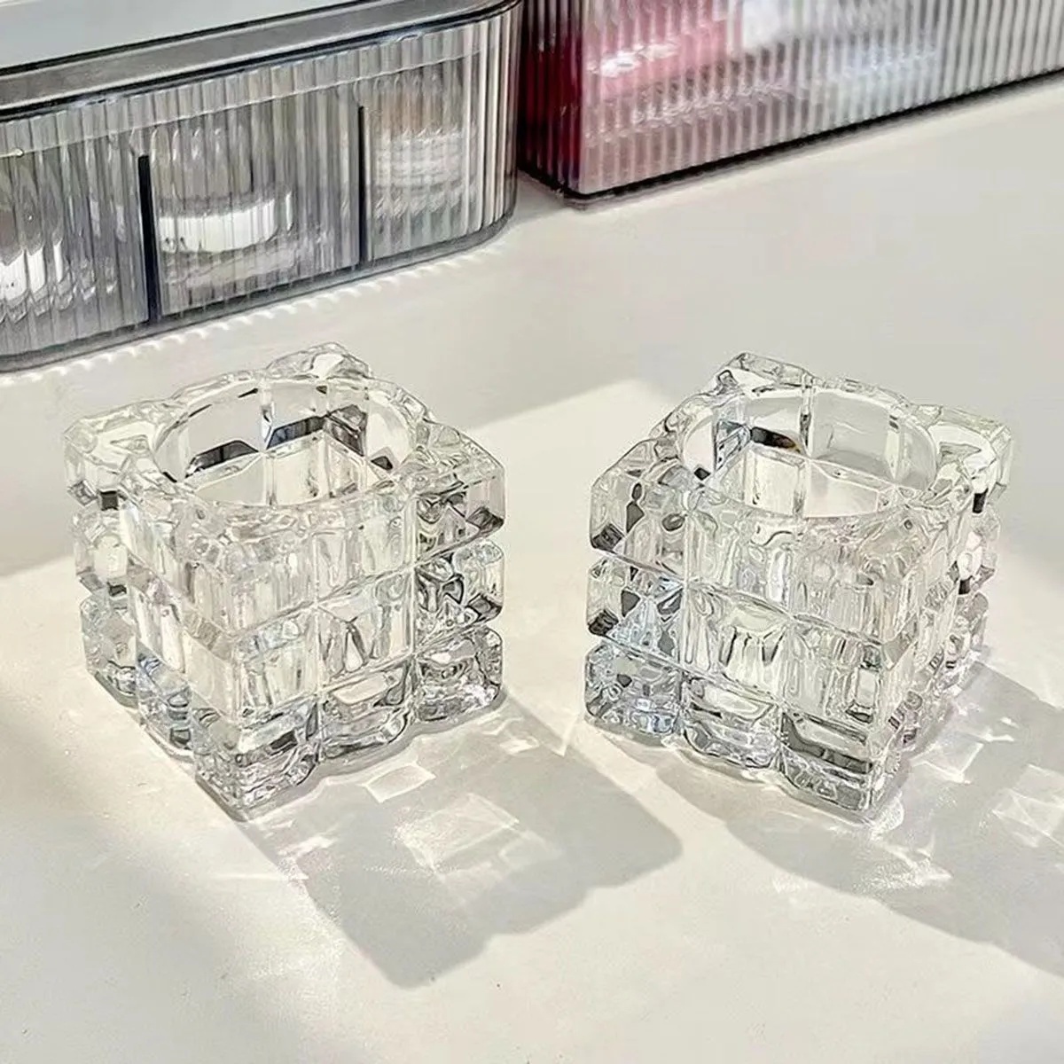 桌面化妆刷收纳架镜柜面霜挖取勺