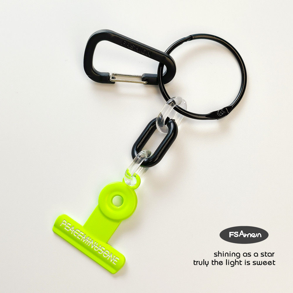 彩色金属夹子登山扣包挂件钥匙扣