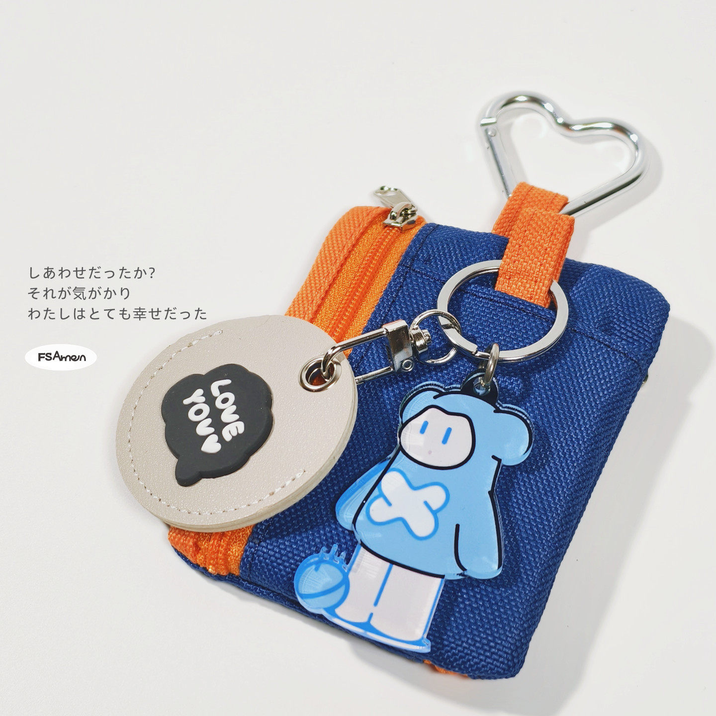 FS原创IP微尘公仔亚克力挂件卡包